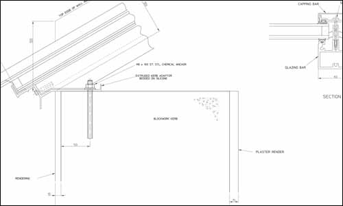 glass roof plan